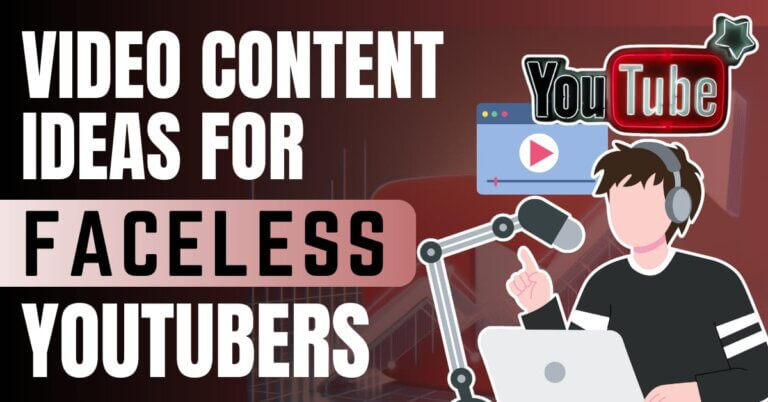 faceless video content ideas for youtube