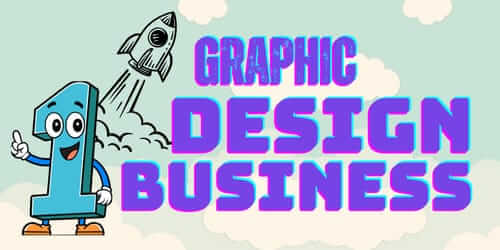 how to start online graphic design business